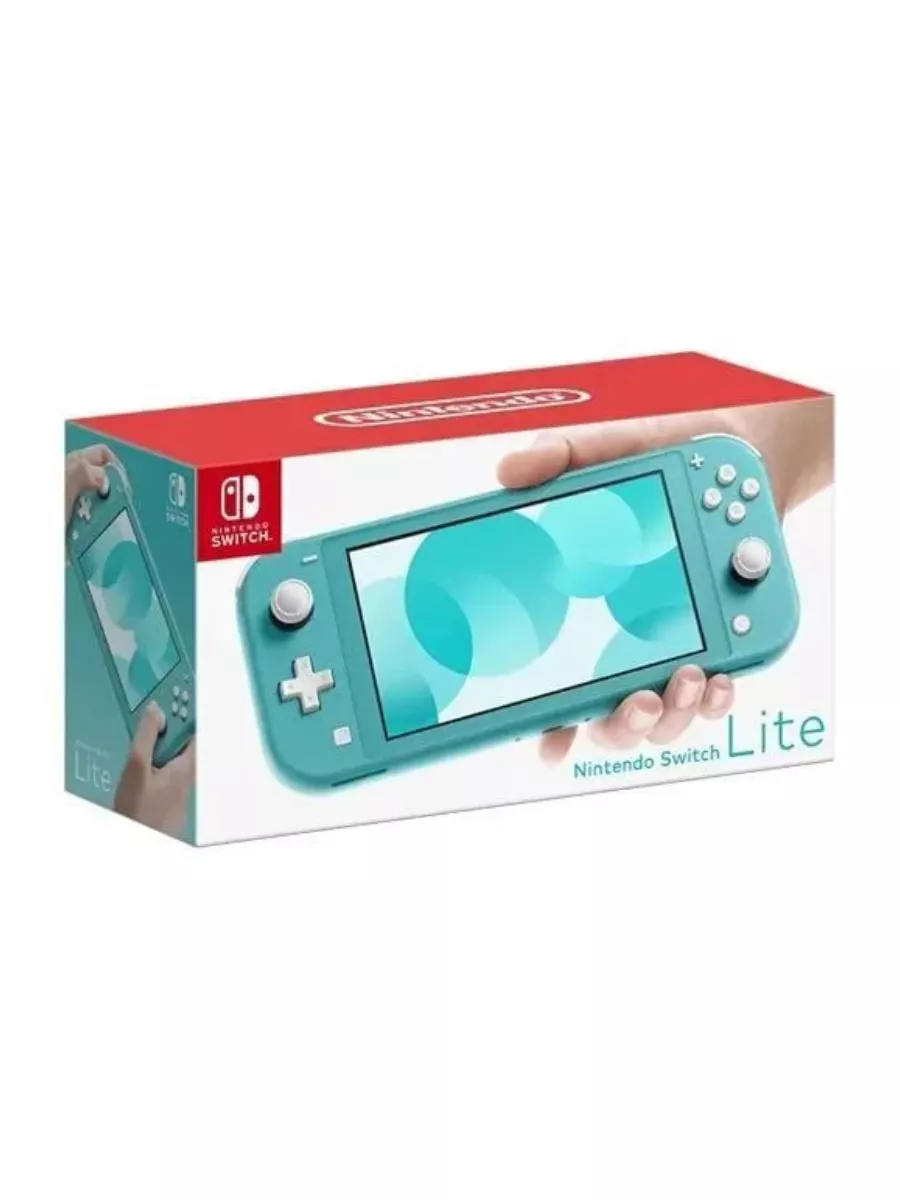 NKY-GAMES Прошитая приставка Nintendo Switch Lite голубая +512GB