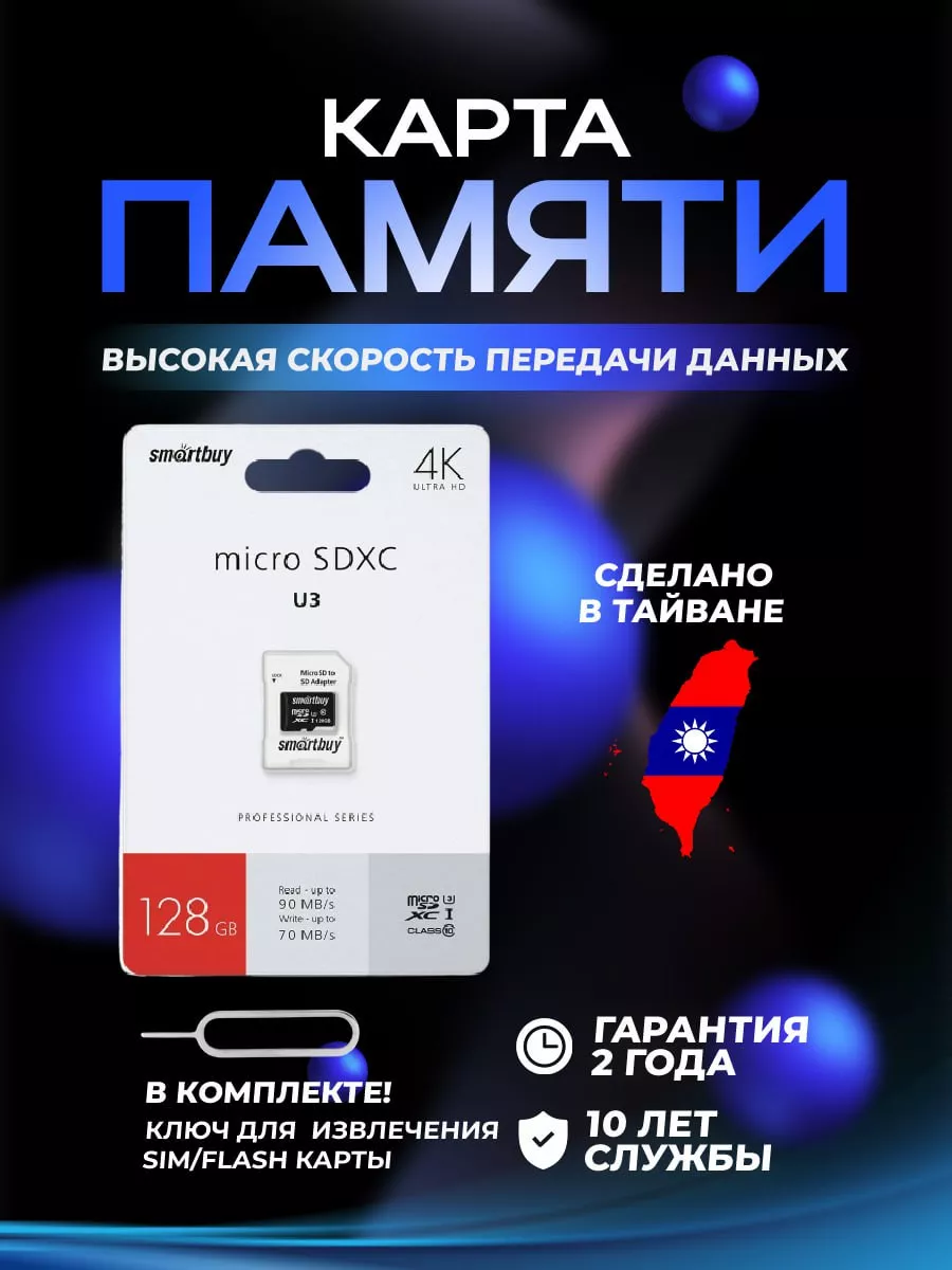 Карта памяти для телефона на 128 Gb PRO Магазин Сладких Цен купить по цене  39,74 р. в интернет-магазине Wildberries в Беларуси | 220008608