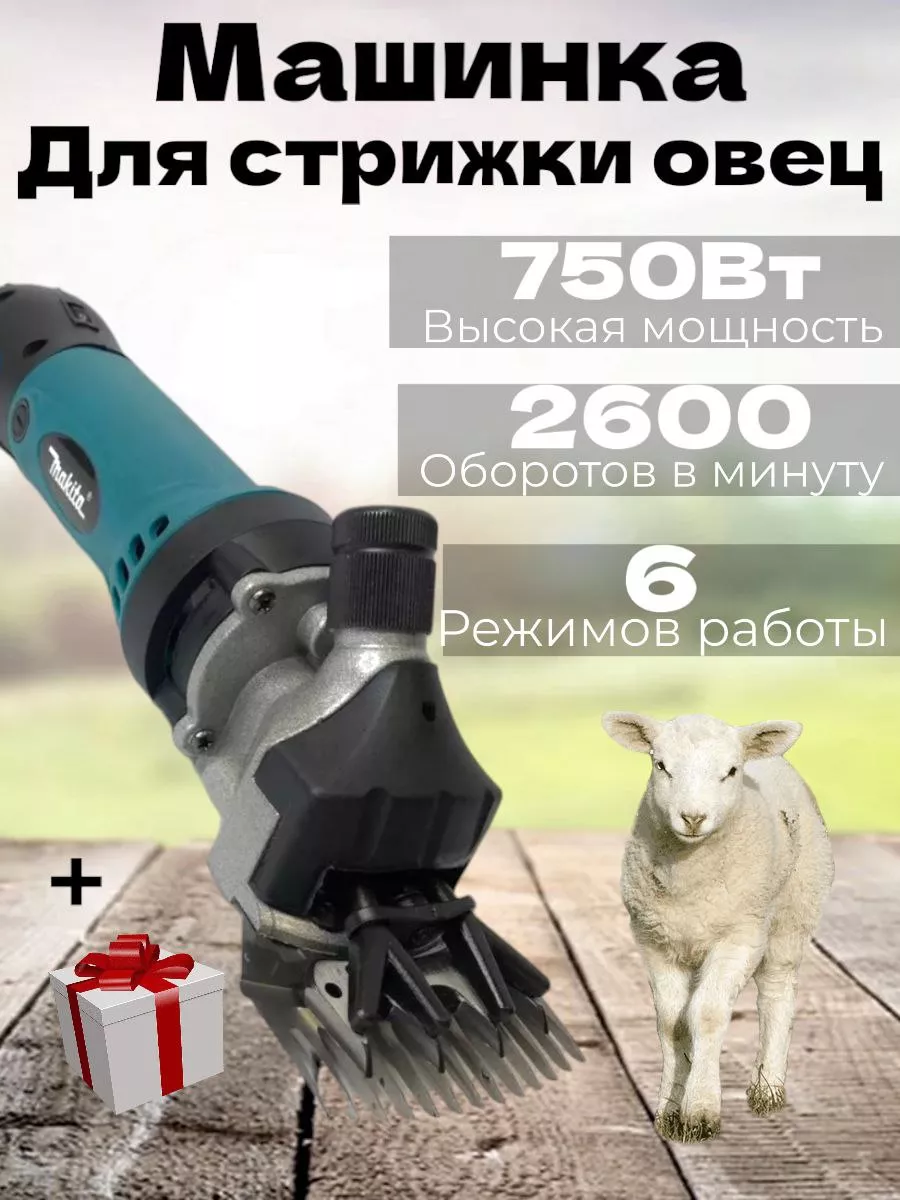 Стригальная машина для овец Makita купить по цене 47 000 ₽ в  интернет-магазине Wildberries | 221064587