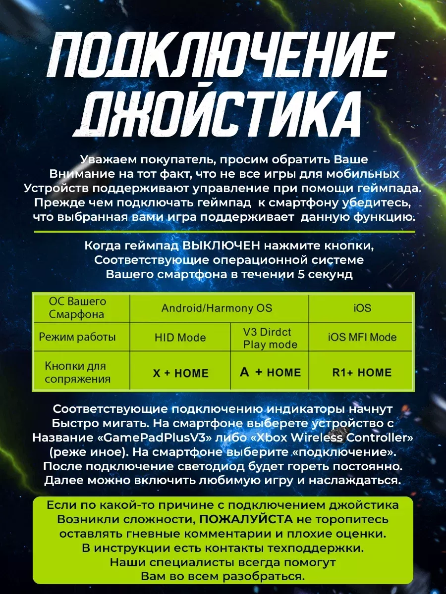 VR Очки виртуальной реальности с premium джойстиком