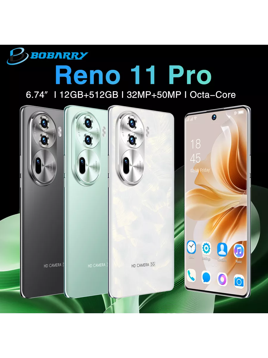 MAIMEITE Смартфон Reno 11 Pro 12 512 GB