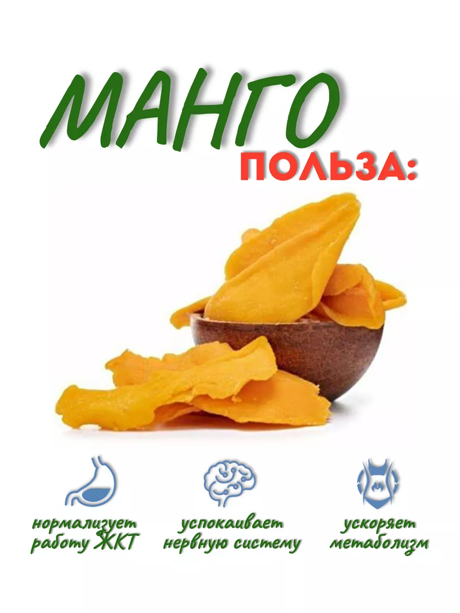 Жасмин88 <b>Манго</b> <b>сушеное</b> натуральное <b>без</b> <b>сахара</b> 1кг.