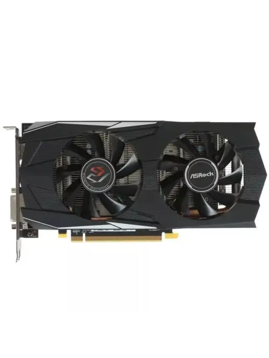 ASRock Видеокарта Radeon RX 570 8 ГБ (90-GA0M00-00UANF)