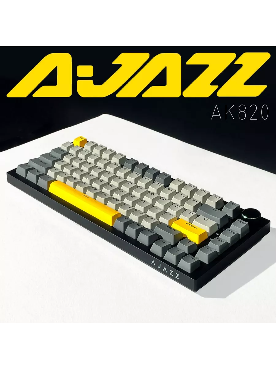 Механическая Клавиатура AK820 Pro с экраном ENG Ajazz купить по цене 309,88  р. в интернет-магазине Wildberries в Беларуси | 223815872