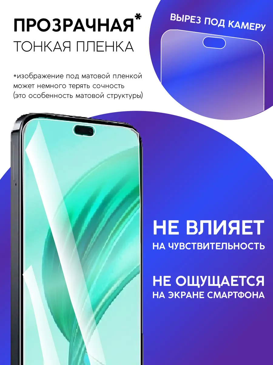 CaseCraze Защитная пленка на экран и корпус Honor X8B матовая