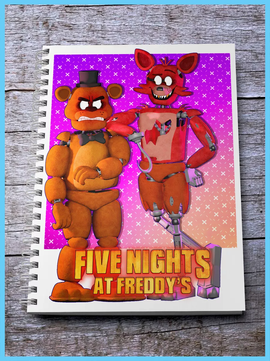 Корпорация WOW Блокнот Скетчбук ФНАФ FNAF Глэмрок Фокси