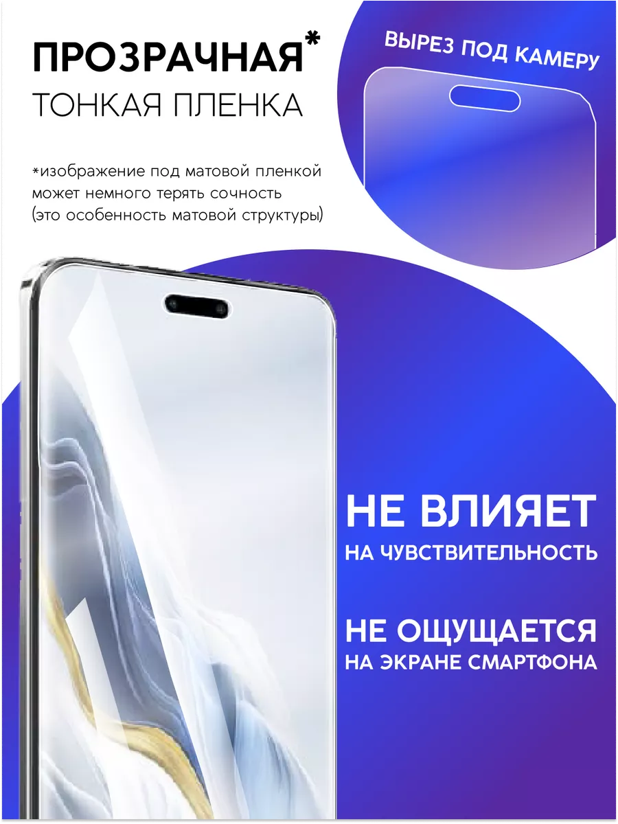 Защитная пленка для Honor Magic 6 Pro на дисплей глянцевая CaseCraze купить  по цене 11,80 р. в интернет-магазине Wildberries в Беларуси | 226923453