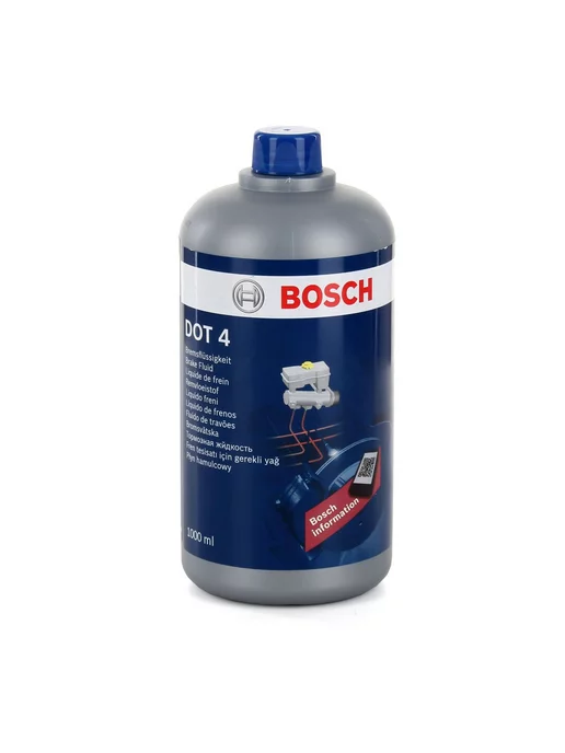 Bosch Тормозная жидкость Бош Dot 4 1 литр дот 1987479107