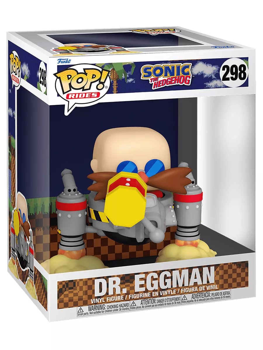 Фигурка POP! Rides Sonic the Hedgehog Dr. Eggman Funko купить по цене 5 341  ₽ в интернет-магазине Wildberries | 229223601