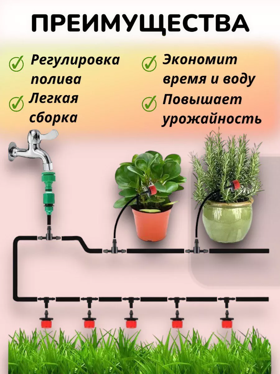 Капельный полив «АКВАзис»