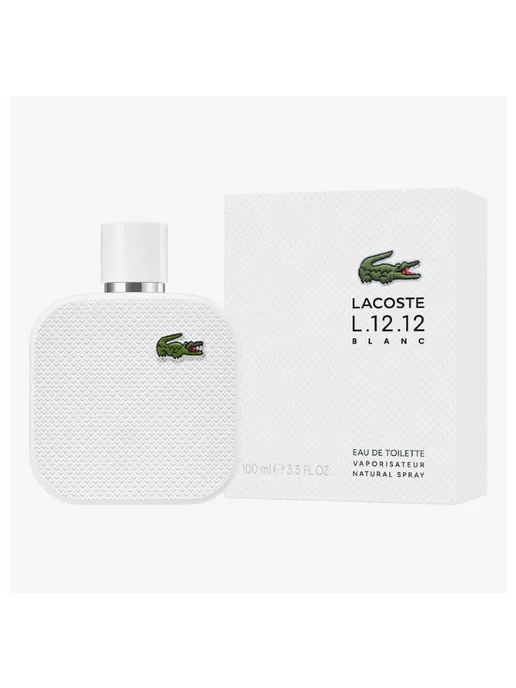  Lacoste L 12 12 White Blanc pure EAU DE TOILETTE 100ml