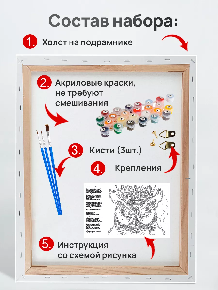 Картина по номерам на холсте Кот Рыжий Кот. купить по цене 539 ₽ в  интернет-магазине Wildberries | 231975294