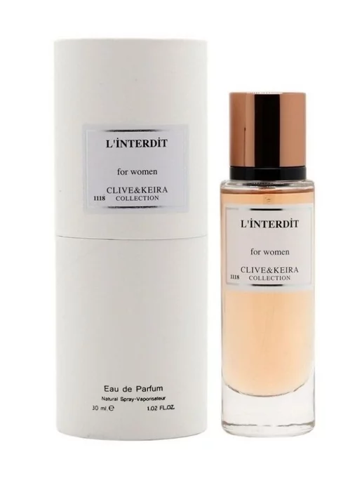 Clive&Keira Парфюмерная вода № 1118 Givenchy L'Interdit 30 ml