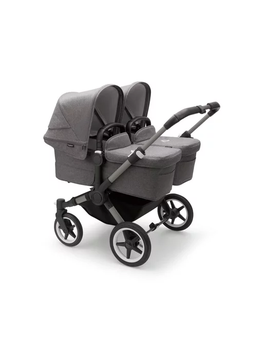 Bugaboo Коляска для двойни Donkey 5 Twin Graphite Grey melange