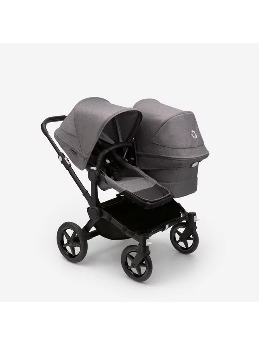 Bugaboo Коляска для погодок Donkey Duo 5 grey melange black