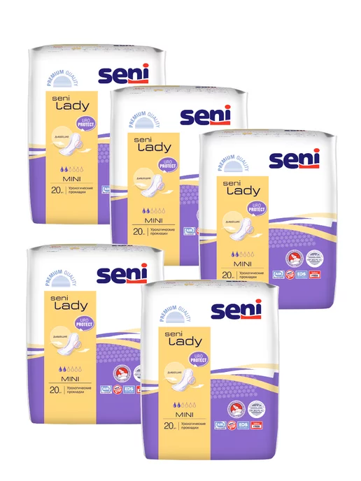 Прокладки seni lady mini урологические
