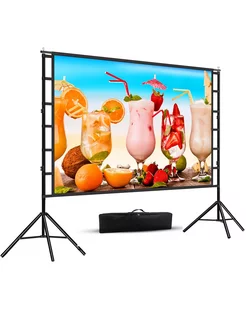 120" Двойной штатив, Белый отражающий экран для проектора VEIDADZ 239571372 купить за 12 320 ₽ в интернет-магазине Wildberries