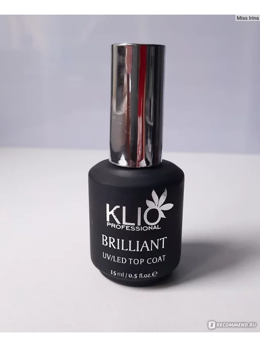 KLIO K L I O Топ база Brilliant Top Coat без липкого слоя